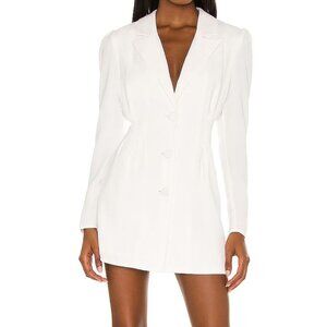 *NEW Lovers & Friends City Blazer Dress White Size XS